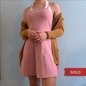 ❌❌SOLD❌❌ NWOT - Forever 21 Blush Pink Skater Dress